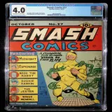 2033324002	Smash Comics (1941), No. 27, Quality Comics Group	CGC 4.0 OWW - Thumbnail 0
