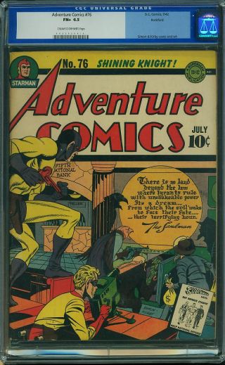Adventure Comics #76 - Image 0
