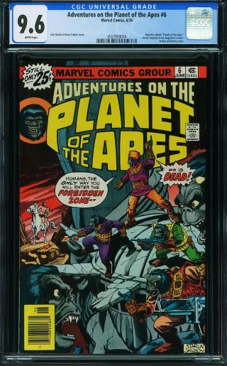 Adventures on the Planet of the Apes #6 - Image 0