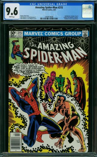 Amazing Spider-Man #215 (Newsstand) - Image 0