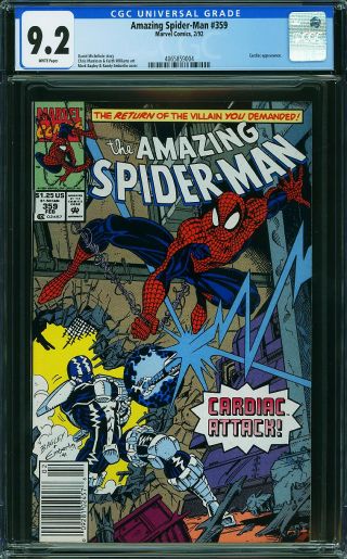 Amazing Spider-Man #359 (Newsstand) - Image 0