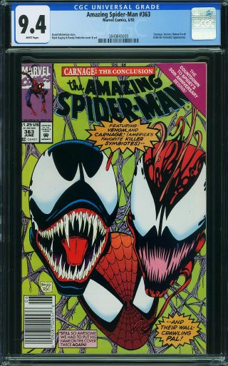 Amazing Spider-Man #363 (Newsstand) - Image 0