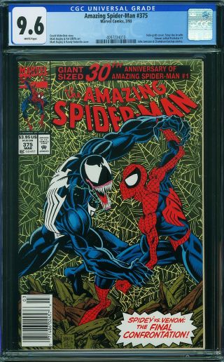 Amazing Spider-Man #375 (Newsstand) - Image 0