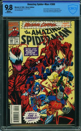Amazing Spider-Man #380 (Newsstand) - Image 0