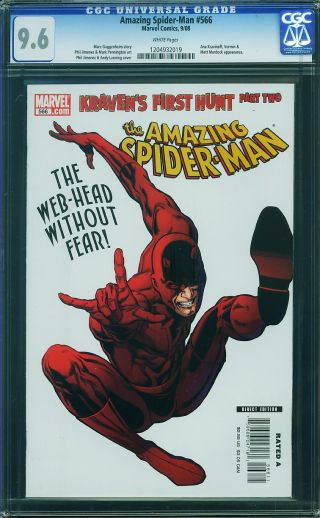 Amazing Spider-Man #566 (Newsstand) - Image 0