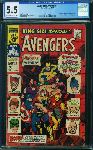 Avengers Annual #1 - Image 0