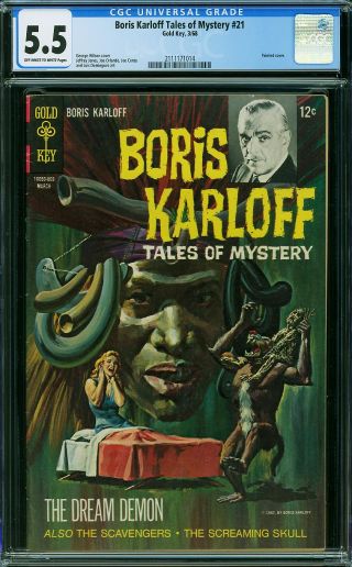 Boris Karloff Tales of Mystery #21 - Image 0