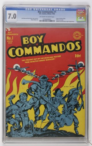 Boy Commandos #1 - Image 0