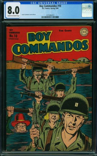 Boy Commandos #10 - Image 0