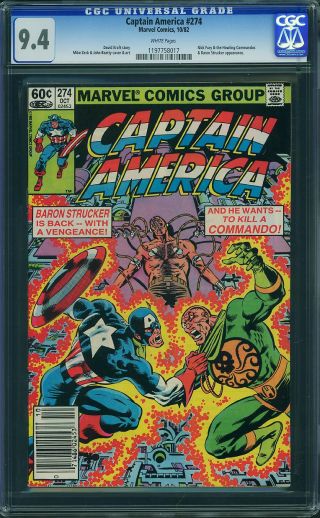 Captain America #274 (Newsstand) - Image 0