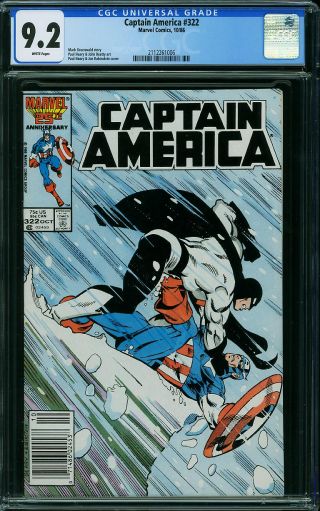 Captain America #322 (Newsstand) - Image 0