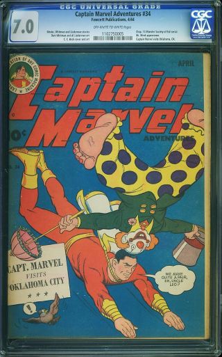 Captain Marvel Adventures #34 - Image 0