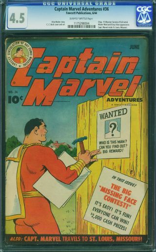 Captain Marvel Adventures #36 - Image 0