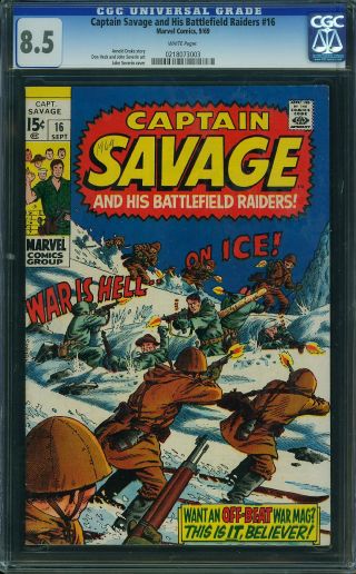 Capt. Savage and His Leatherneck Raiders #16 - Image 0