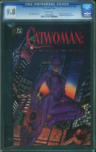 CATWOMAN: HER SISTER'S KEEPER (TRADE PAPERBACK) CGC 9.8 - Image 0