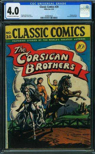 Classic Comics #20 (Original 1st Edition) - Image 0