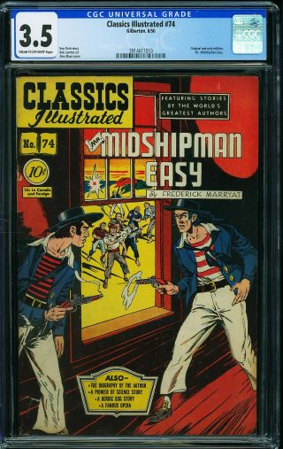 Classics Illustrated #74 (Original Edition) - Image 0
