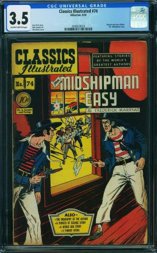 Classics Illustrated #74 (Original Edition) - Image 0