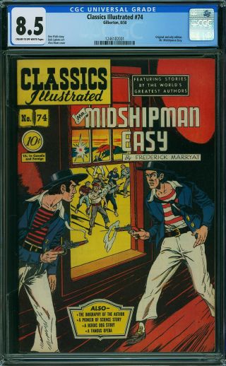 Classics Illustrated #74 (Original Edition) - Image 0