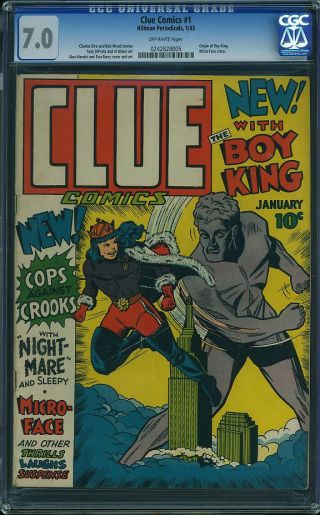 Clue Comics #1 - Image 0