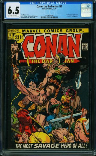 Conan the Barbarian #12 - Image 0