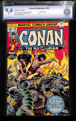 Conan the Barbarian #59 - Image 0