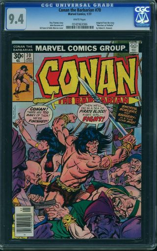 Conan the Barbarian #70 - Image 0