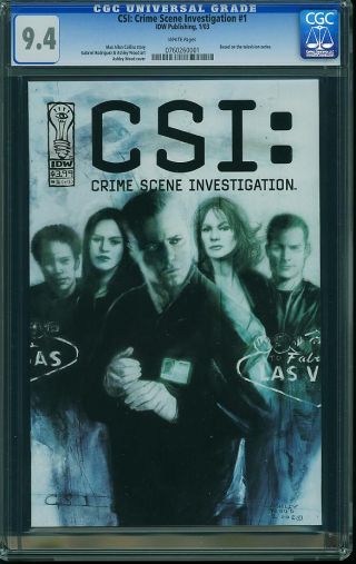 CSI: CRIME SCENE INVESTIGATION (2003) #1 - Image 0
