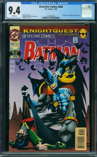 Detective Comics #668 (Newsstand) - Image 0
