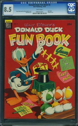 Donald Duck Fun Book #2 (Dell Giant) - Image 0
