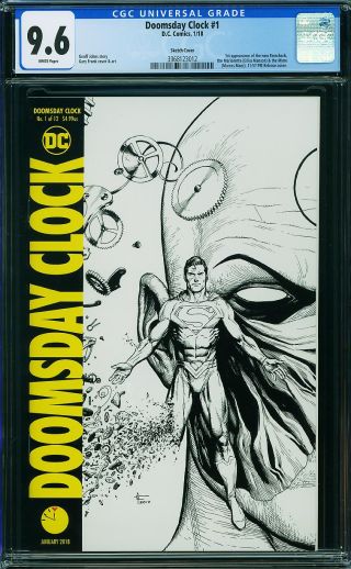 Doomsday Clock #1 (Sketch Cover) - Image 0