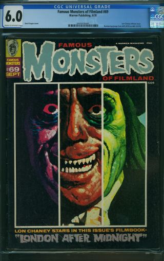 Famous Monsters of Filmland #69 - Image 0