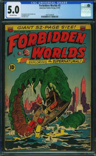 Forbidden Worlds #5 - Image 0