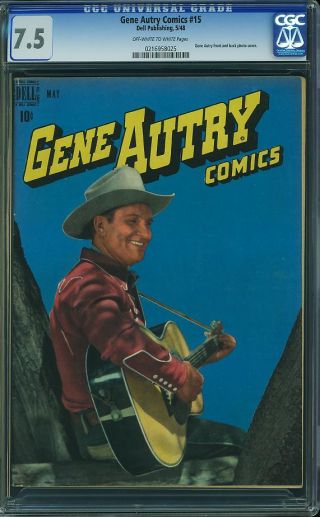 Gene Autry Comics #15 - Image 0