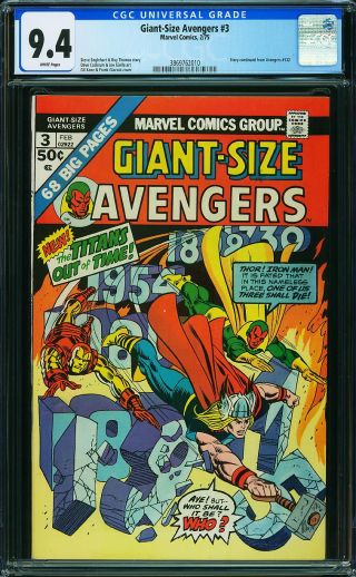 Giant-Size Avengers #3 - Image 0