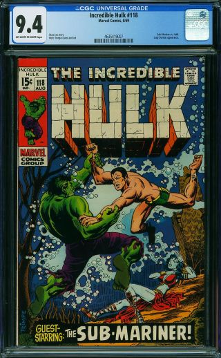 Incredible Hulk #118 - Image 0