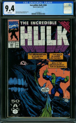 Incredible Hulk #384 - Image 0