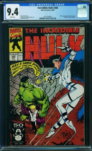 Incredible Hulk #386 - Image 0