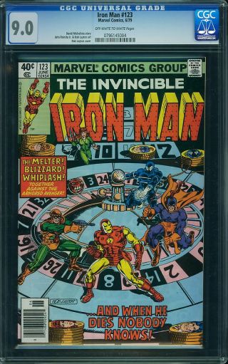 Iron Man #123 (Newsstand) - Image 0