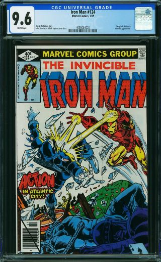 Iron Man #124 (Newsstand) - Image 0