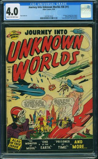 Journey Into Unknown Worlds (1950) #1 (#36) - Image 0