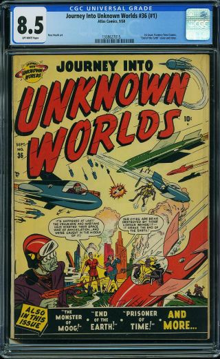 Journey Into Unknown Worlds (1950) #1 (#36) - Image 0