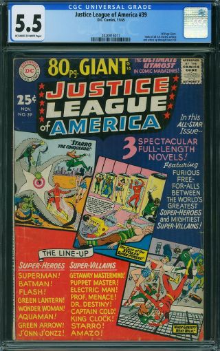 Justice League of America #39 - Image 0