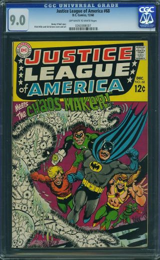 Justice League of America #68 - Image 0