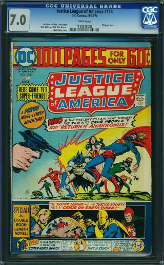 Justice League of America #114 - Image 0