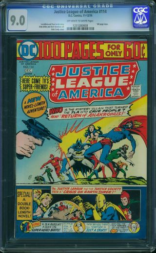 Justice League of America #114 - Image 0