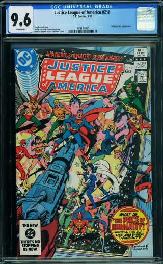 Justice League of America #218 - Image 0