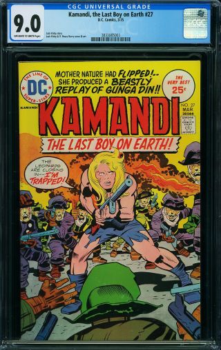 Kamandi: The Last Boy on Earth #27 - Image 0