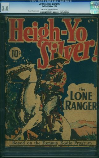 Large Feature Comic (1939) #3 (Price Variant) - Image 0