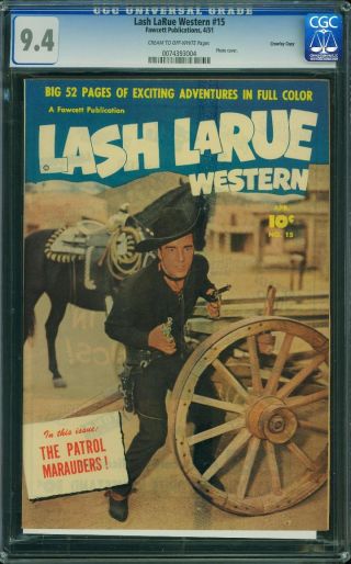 Lash LaRue Western #15 - Image 0